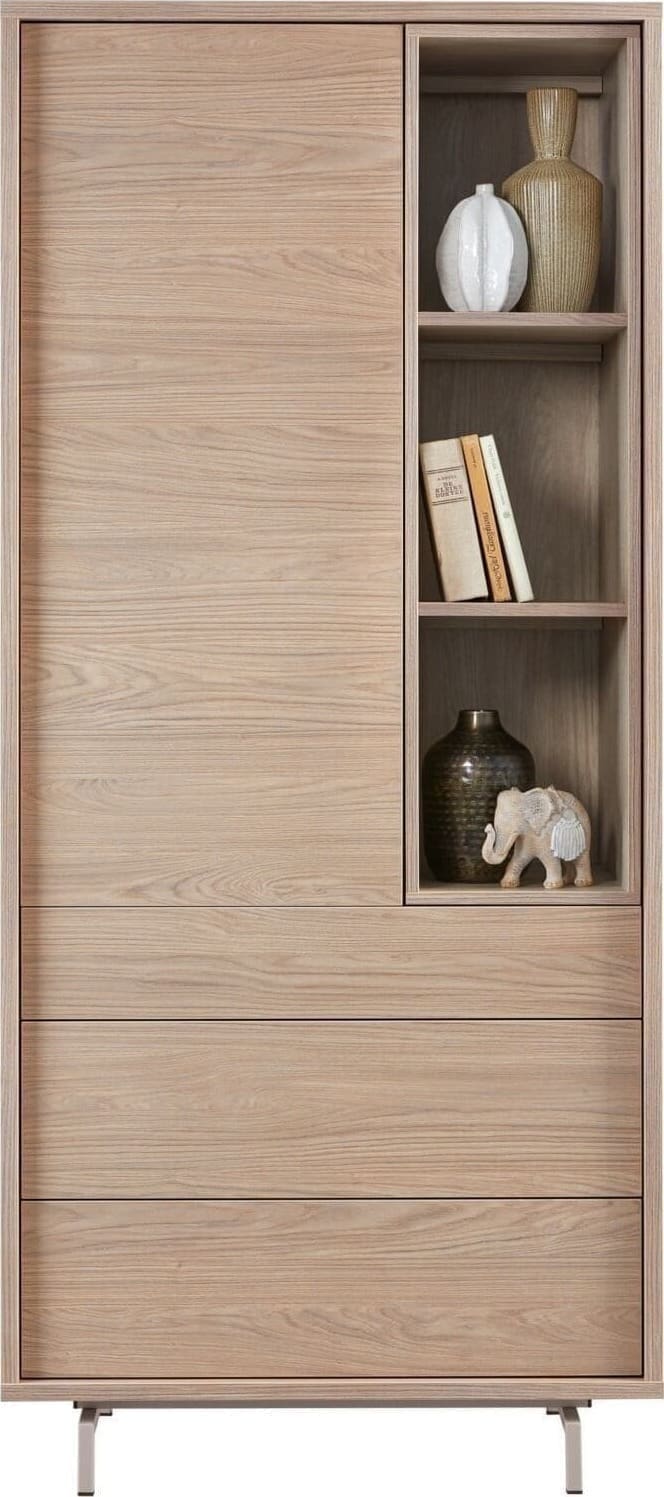 Pronto Wonen Opbergkast Famosa bruin 187x83x45 cm Bruin Opbergkast