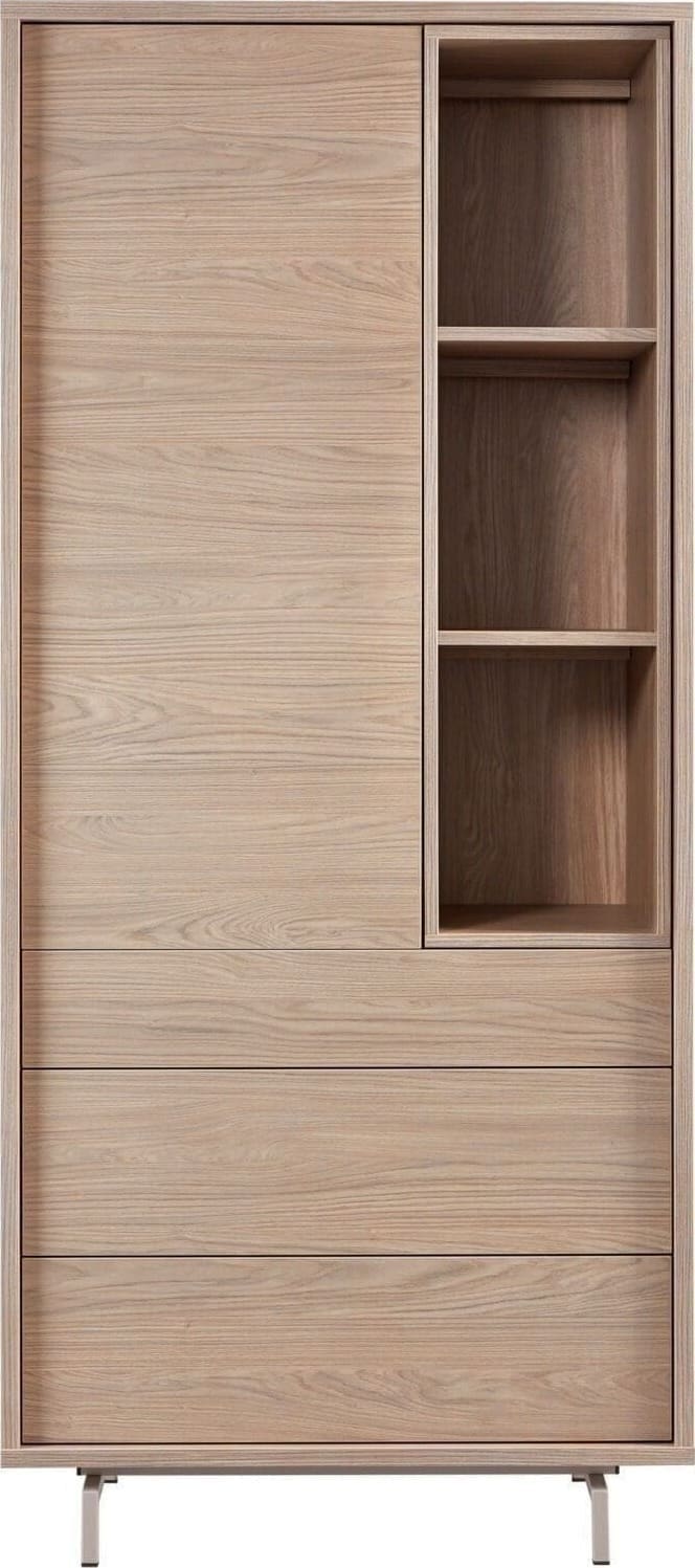 Pronto Wonen Opbergkast Famosa bruin 187x83x45 cm Bruin Opbergkast