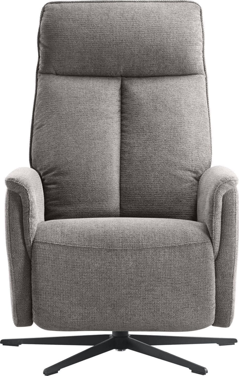 Pronto Wonen Relaxfauteuil Assele antraciet Antraciet Fauteuil