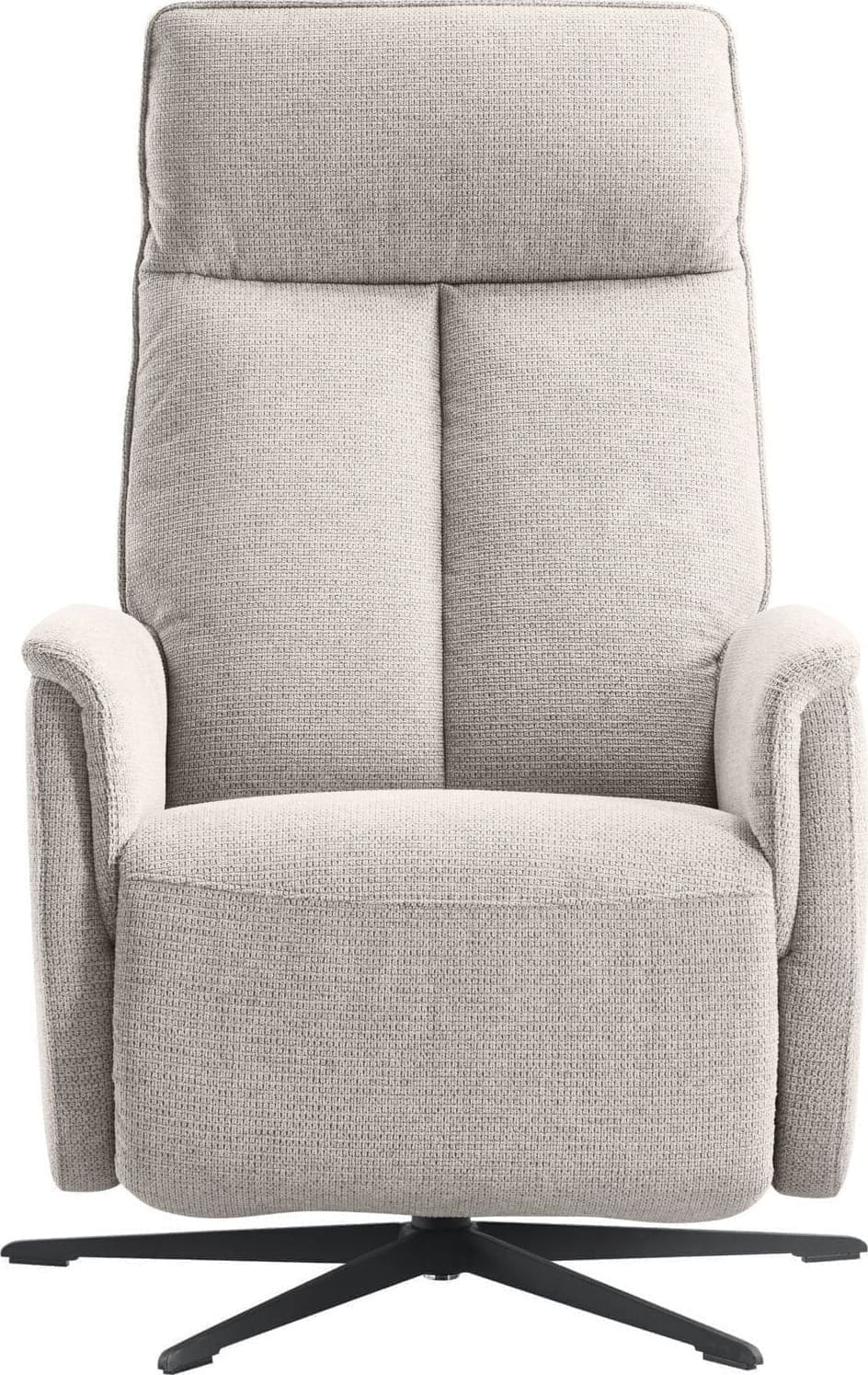 Pronto Wonen Relaxfauteuil Assele lichtgrijs Grijs Fauteuil