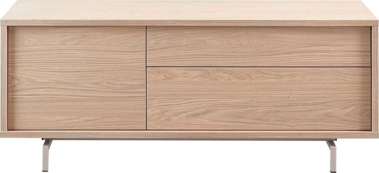Pronto Wonen TV-meubel Famosa 132 cm bruin Bruin Tv-meubel|Tv-dressoir