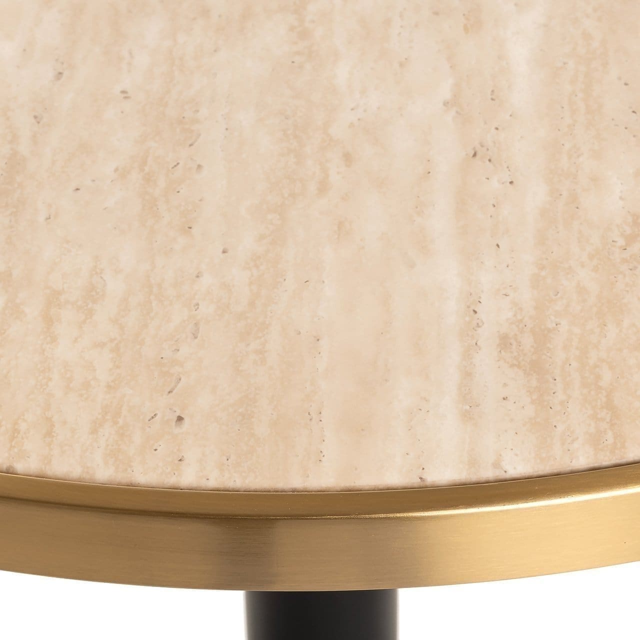 Richmond Interiors Bistrotafel Brazza 80Ø Beige