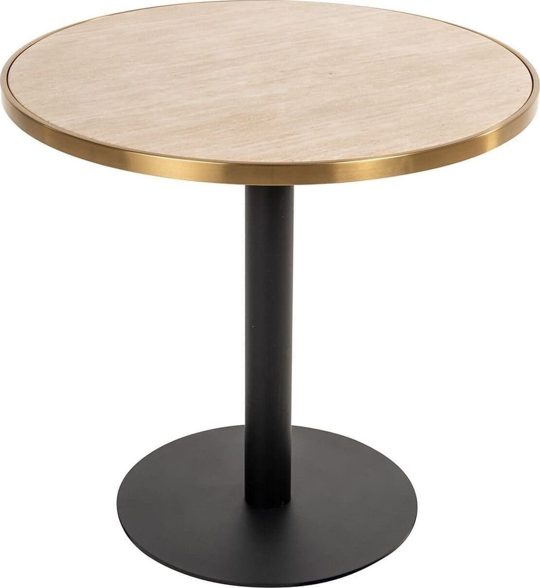 Richmond Interiors Bistrotafel Brazza 80Ø Beige