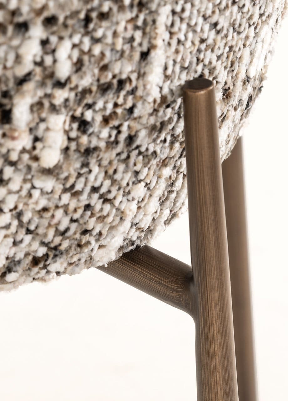 Richmond Interiors Counterstoel Odarby brown omara Bruin