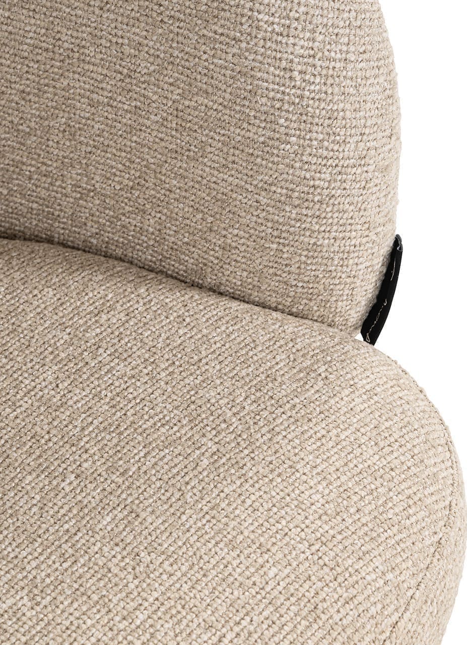 Richmond Interiors Draaistoel Olivia biscotti Eetkamerstoel