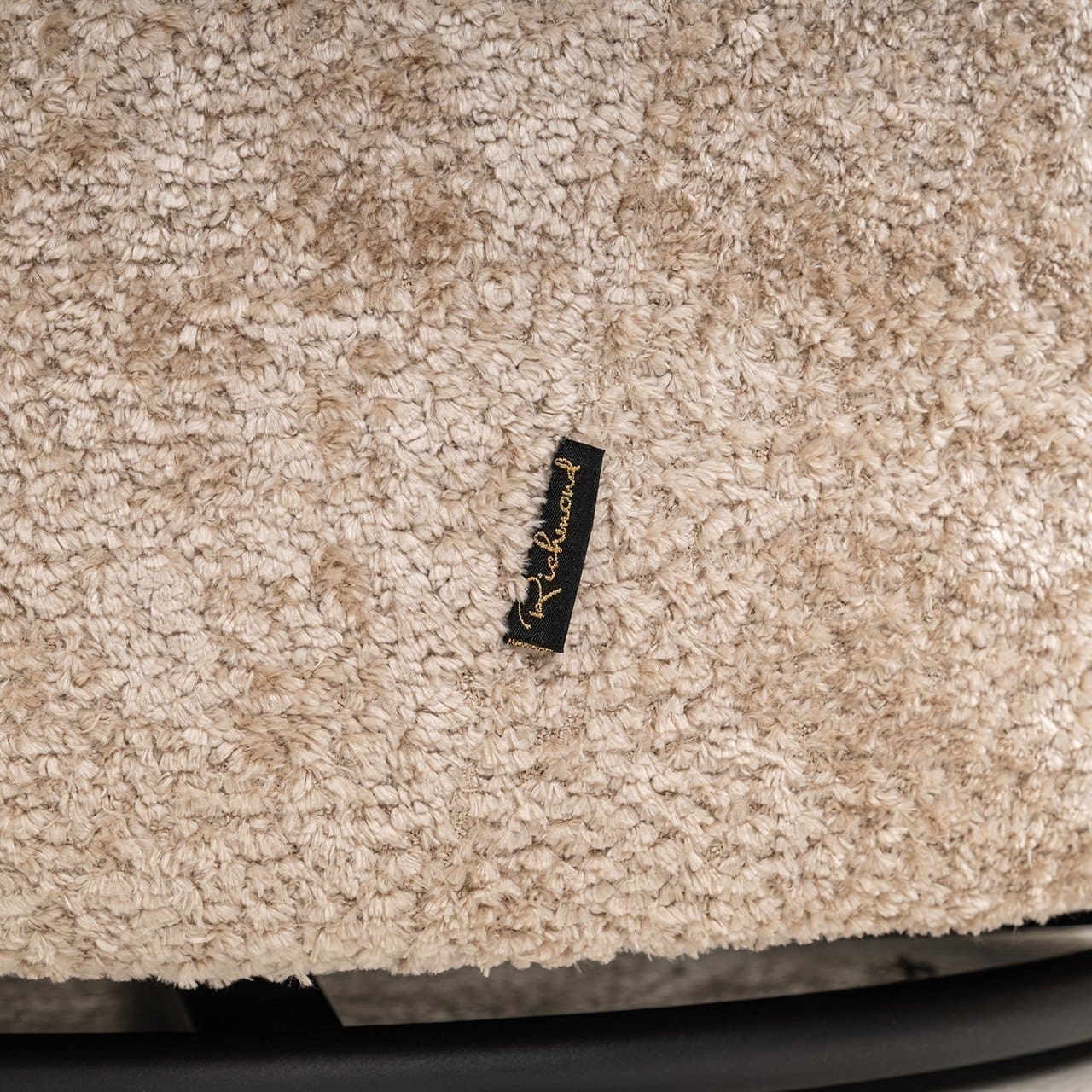 Richmond Interiors Draaistoel kids Jackie sheep nature Taupe Fauteuil