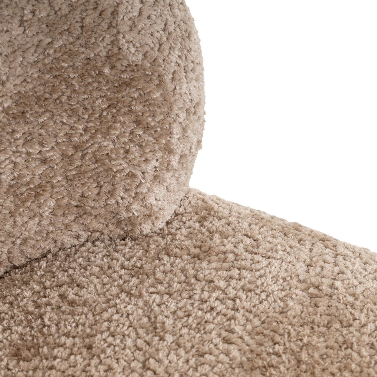 Richmond Interiors Draaistoel kids Jackie sheep nature Taupe Fauteuil