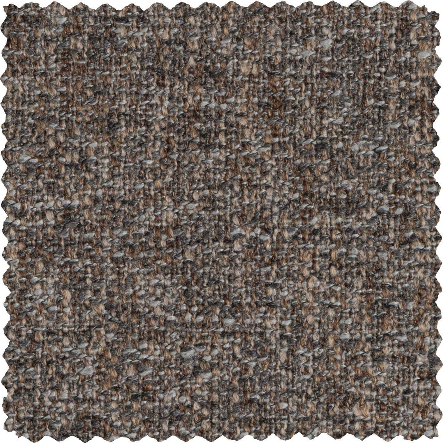 WOOOD Baggy loveseat geweven stof warmgrijs melange Warmgrijs melange 2-zitsbank