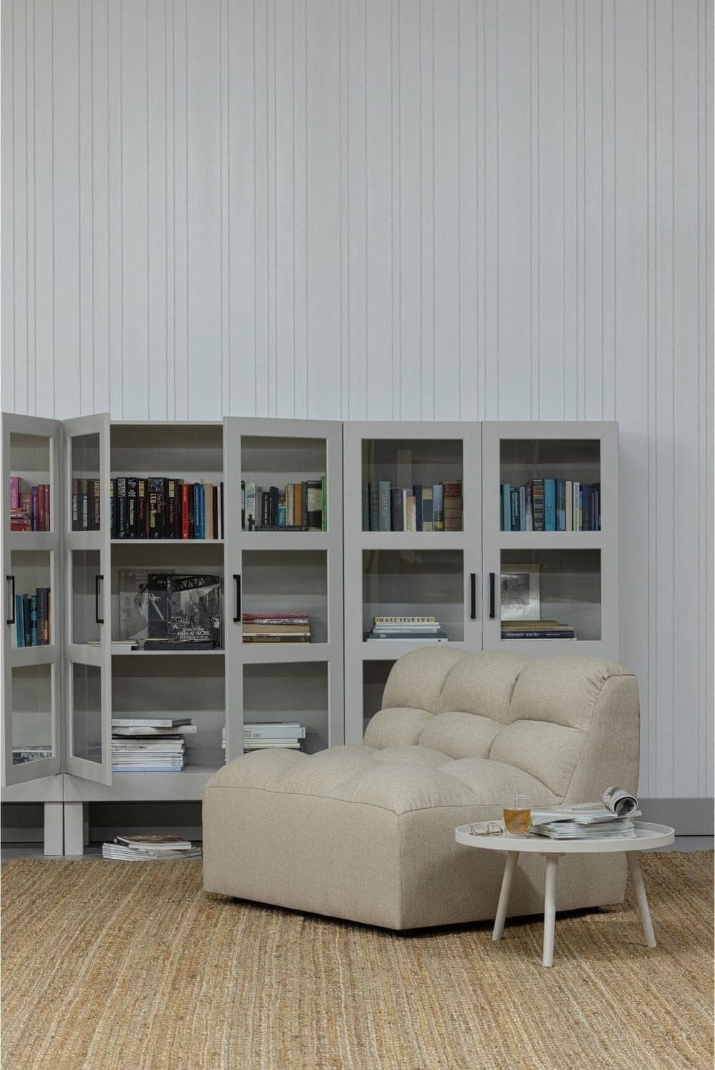 WOOOD Pepper fauteuil zand Bruin|Beige Fauteuil