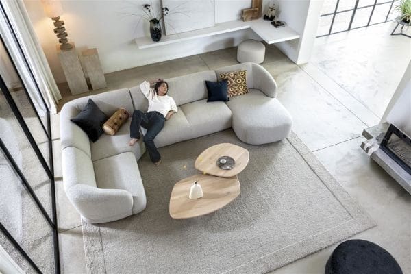 Xooon Cervo longchair gebogen - links Bank