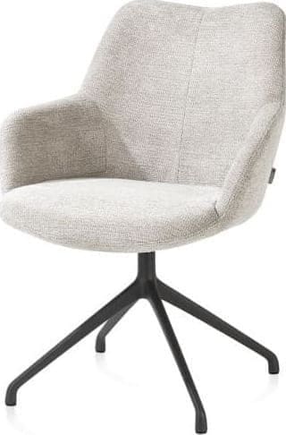 Xooon Mats armstoel - aluminium frame 4-poots - draaibaar - selected choices Armstoel