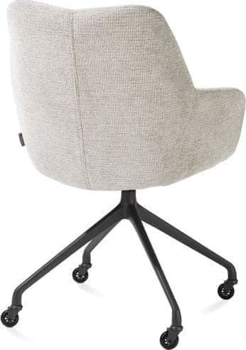 Xooon Mats armstoel aluminium frame + wielen - selected choices Armstoel