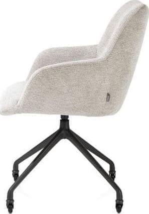 Xooon Mats armstoel aluminium frame + wielen - selected choices Armstoel