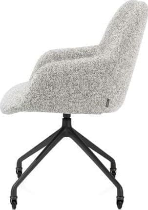 Xooon Mats armstoel aluminium frame + wielen - selected choices Armstoel