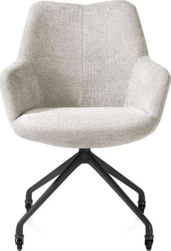 Xooon Mats armstoel aluminium frame + wielen - selected choices Armstoel