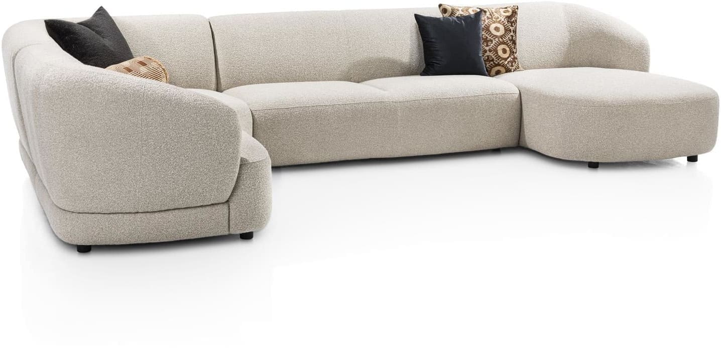 Cervo hoekbank - cervo-1-zits-arm-links-hoek-big-2-5-zits-zonder-armen-longchair-gebogen-rechts - Xooon
