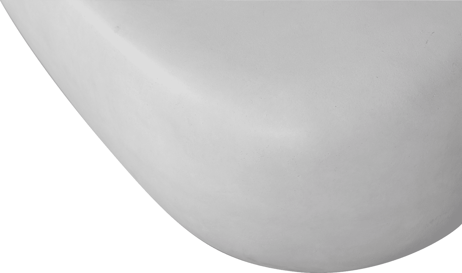 vtwonen Pebble salontafel betonlook wit 28x100x43cm Wit Salontafel