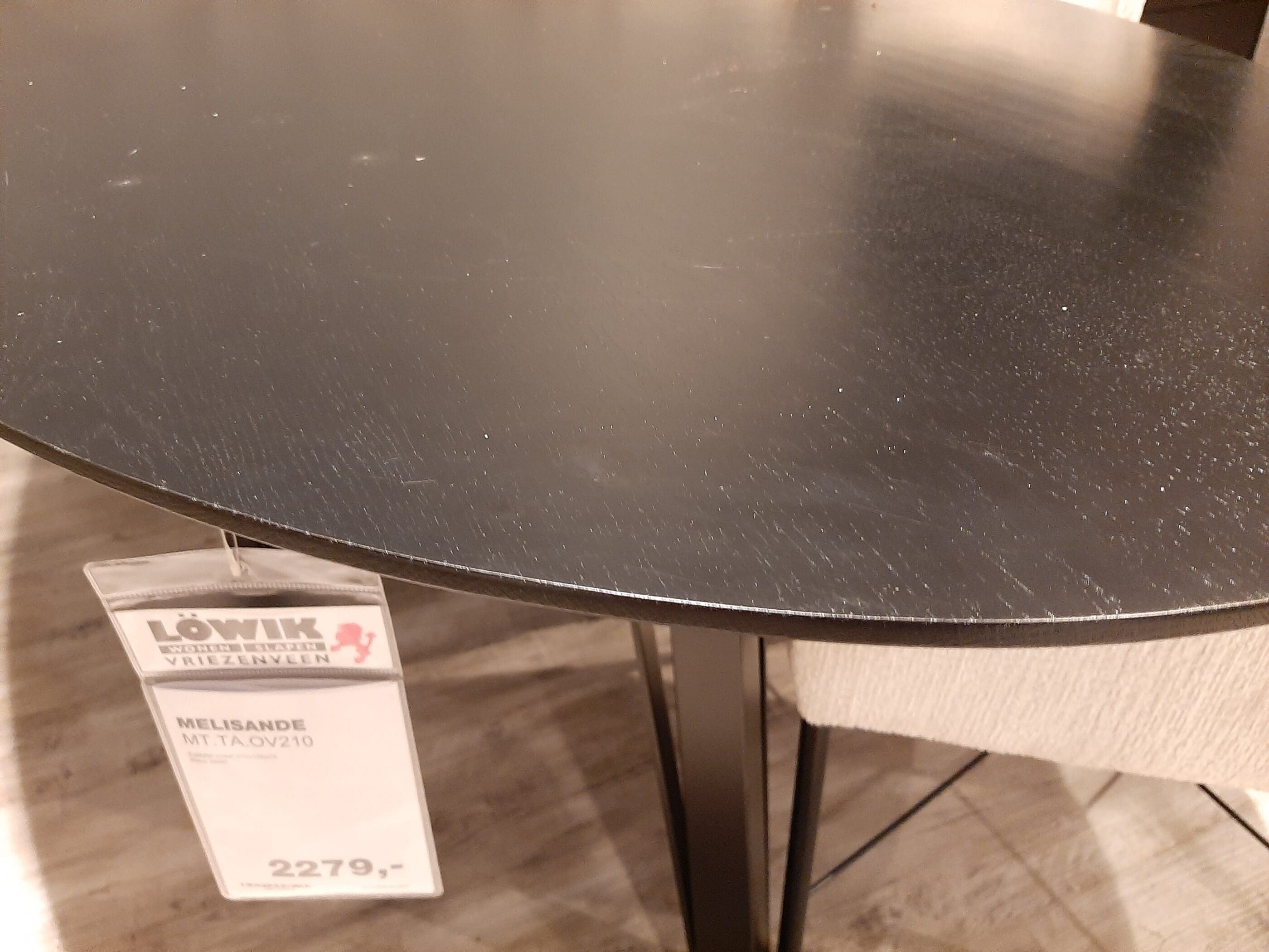 Eettafel Melisande **SHOWROOMMODEL** - Afbeelding 3