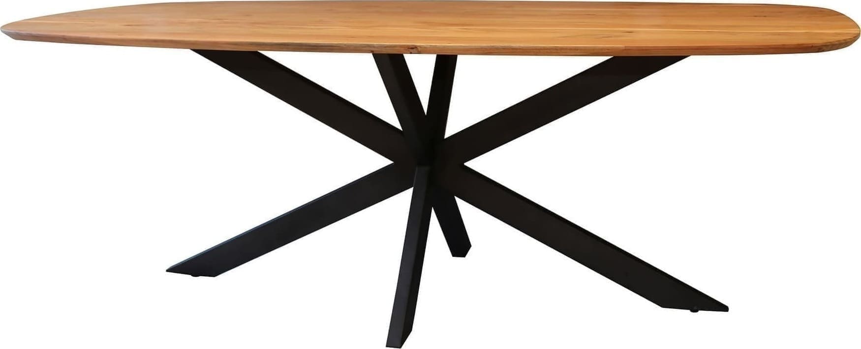 Eetkamertafel 215 Arhus Solid - Massief Acacia Bullcraft Eettafel 2977/15