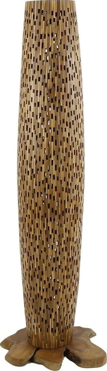 Vloerlamp M Bars - Massief Teak Bullcraft Vloerlamp 8081/13