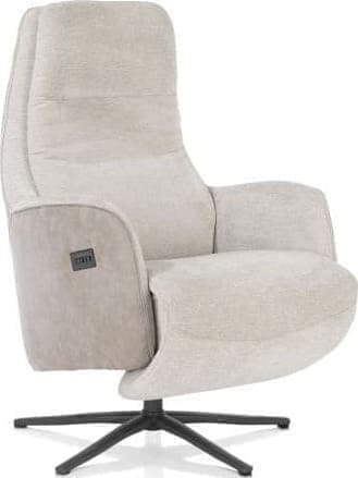 Henders & Hazel Felino relaxfauteuil 2-motoren - manuele hoofdsteun - graphiet poot Fauteuil