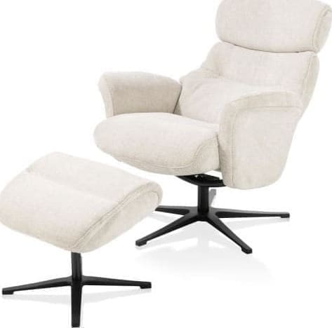 Henders & Hazel Lazaro relaxfauteuil (incl. poef) Fauteuil
