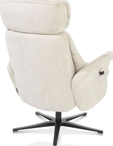 Henders & Hazel Lazaro relaxfauteuil (incl. poef) Fauteuil