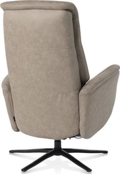 Henders & Hazel Nocara relax-fauteuil - manueel - zwarte poot - vaste hoofdsteun Fauteuil