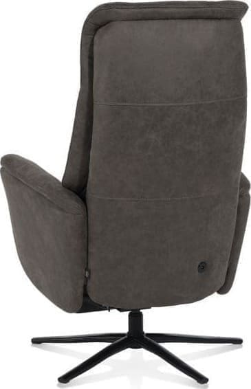 Henders & Hazel Nocarini relax-fauteuil - 2-motoren - zwarte poot - verstelbare hoofdsteun + accu Fauteuil