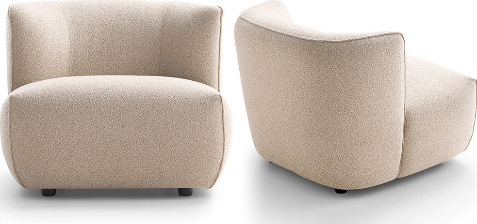 House of Dutchz Fauteuil Dutchz 3101 Beige|Wit Fauteuil