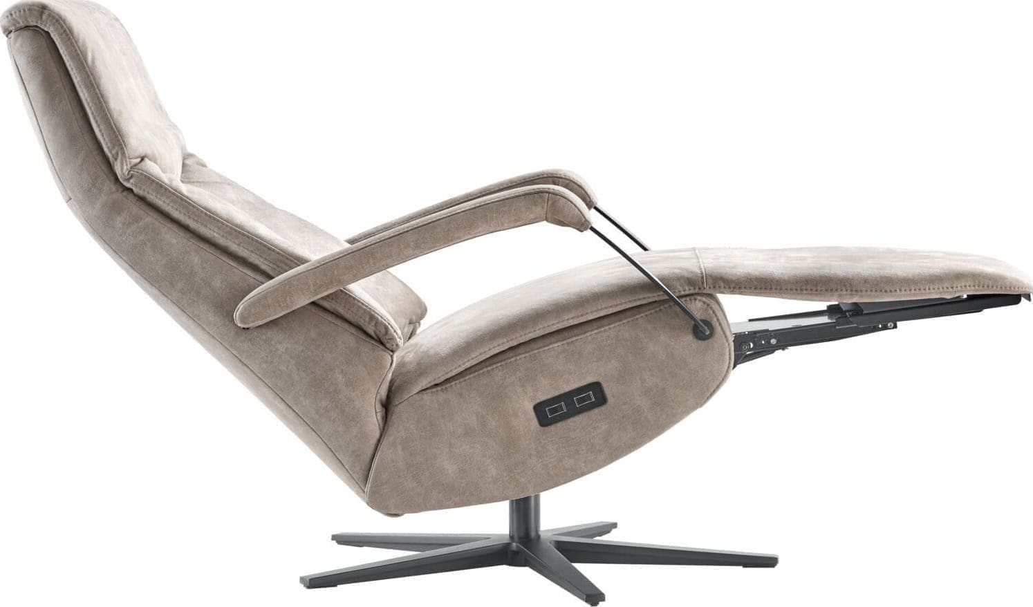 INHOUSE Relaxfauteuil Chanti S bruin Bruin Fauteuil
