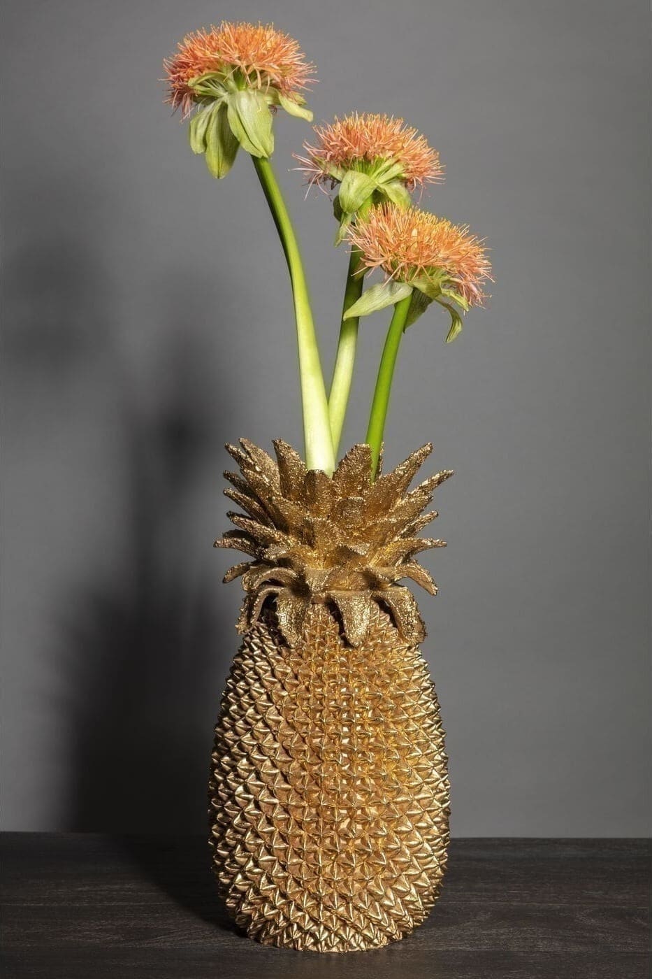 Deco Vaas Pineapple 50cm Kare Design Vaas 51068