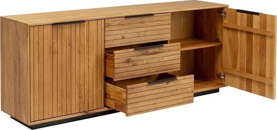 Dressoir Valentino Nature 180cm Kare Design Dressoir 71085