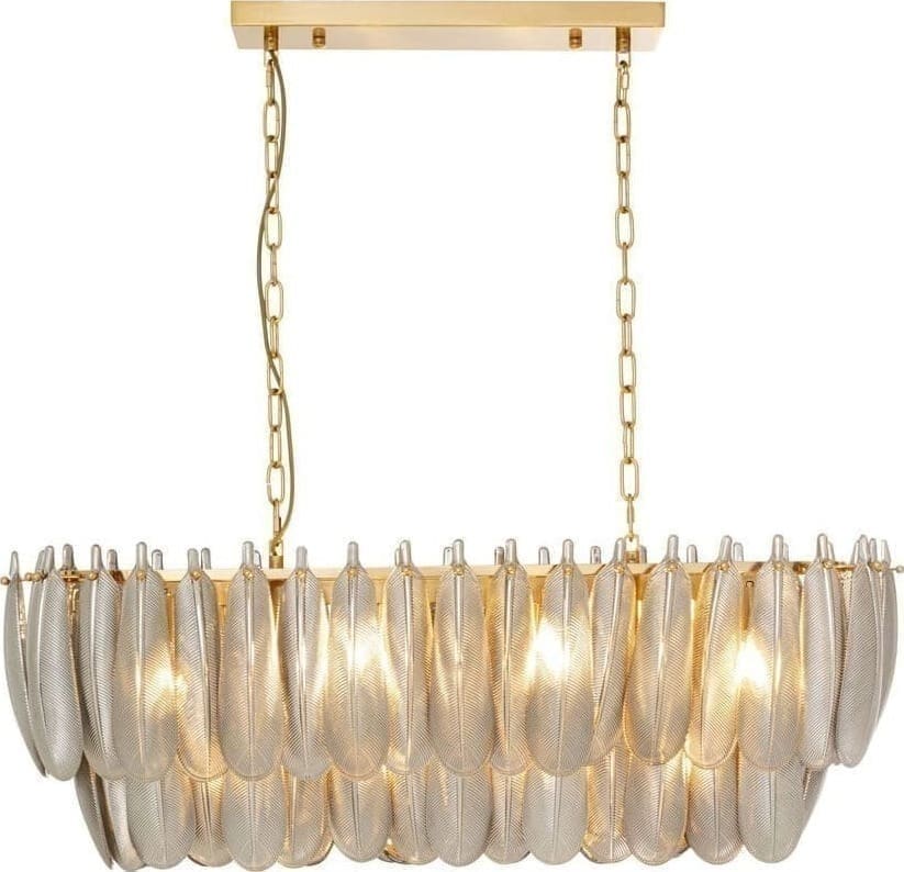 Hanglamp Feather Glow 95cm Kare Design Hanglamp 58059