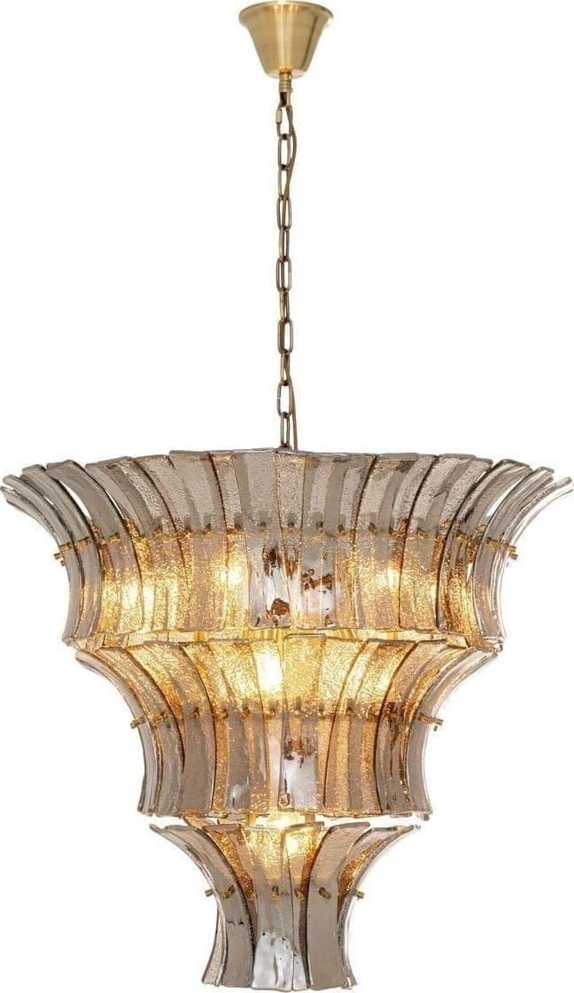Hanglamp Venezia Smoke Ø71cm Kare Design Hanglamp 58052