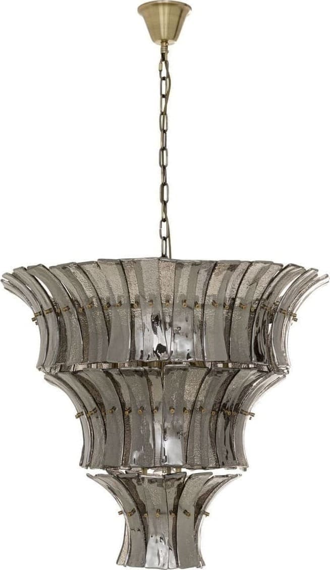 Hanglamp Venezia Smoke Ø71cm Kare Design Hanglamp 58052