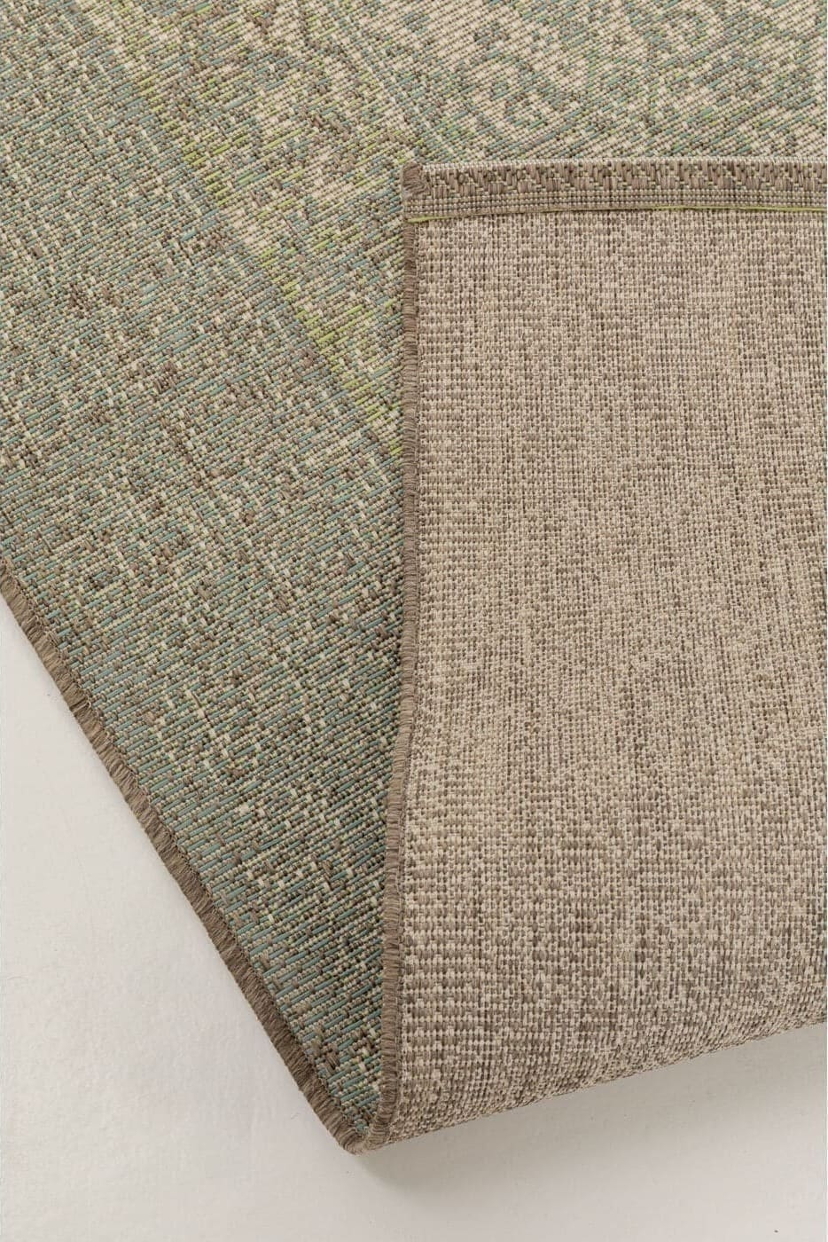 Outdoor Vloerkleed Adorno Green 230x330cm Kare Design Vloerkleed 57657