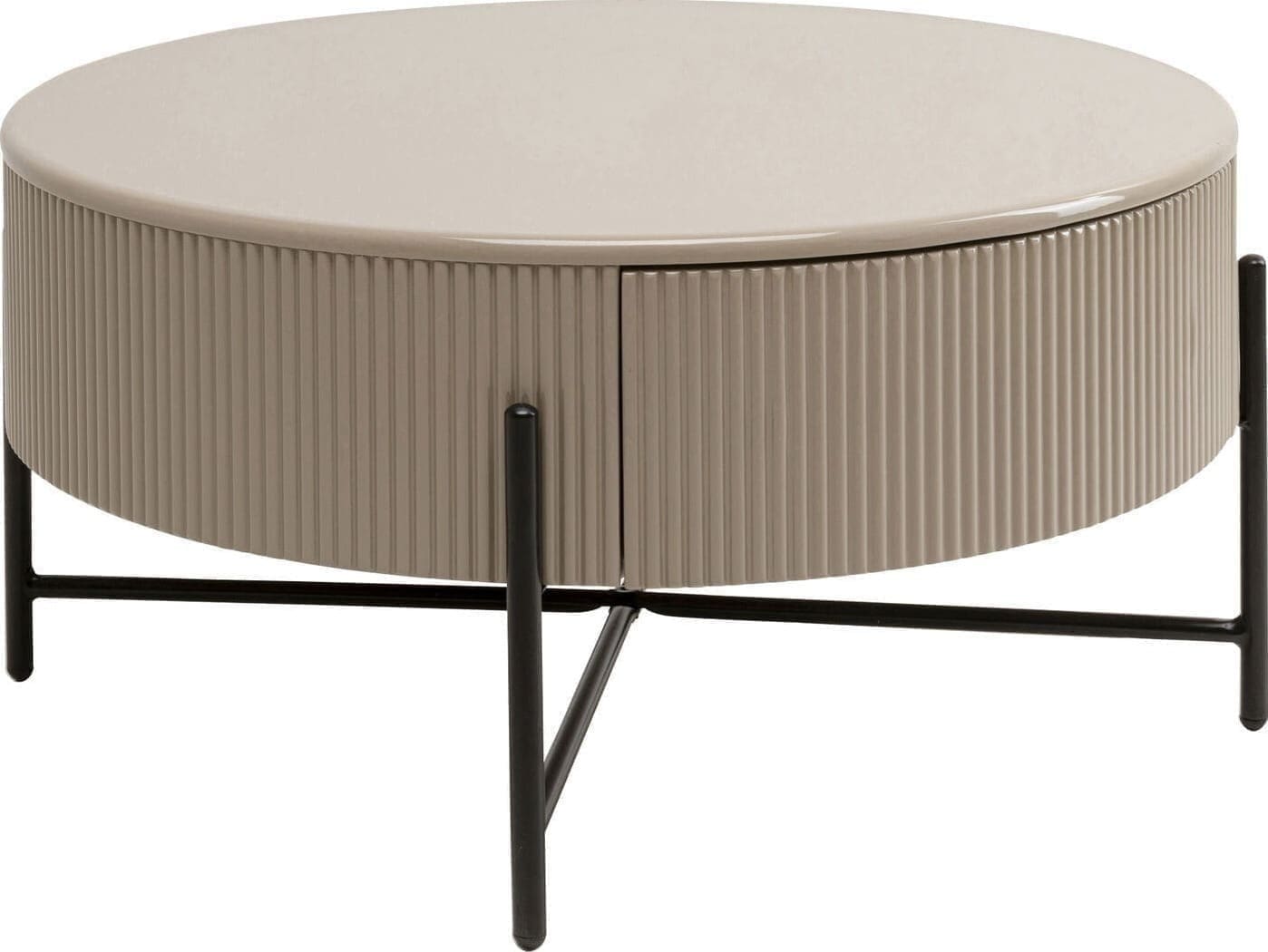Salontafel Riffle Ø80cm Kare Design Salontafel 70805