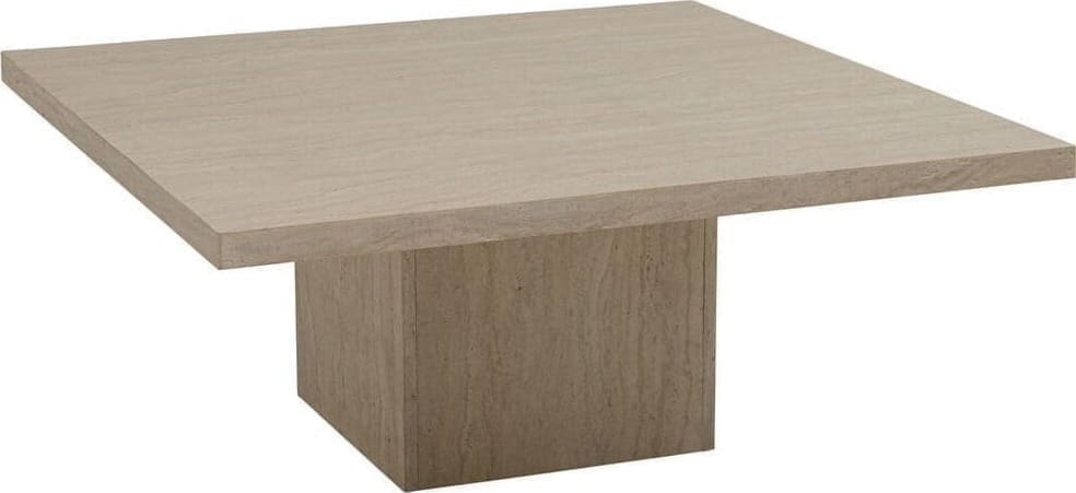 Salontafel Travertino 100x100cm Kare Design Salontafel 71064