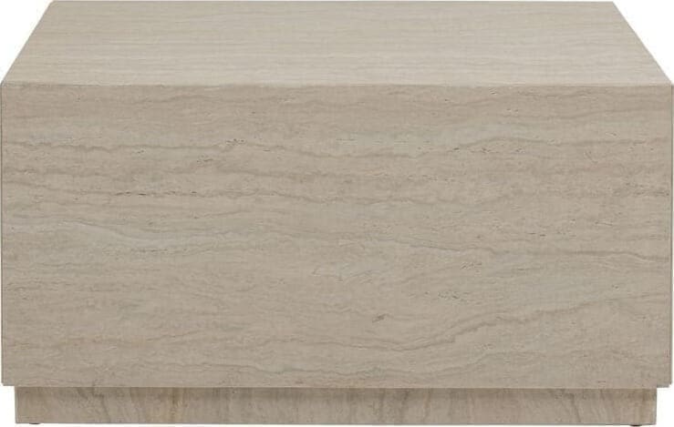 Salontafel Travertino Trunk 80x60cm Kare Design Salontafel 71047