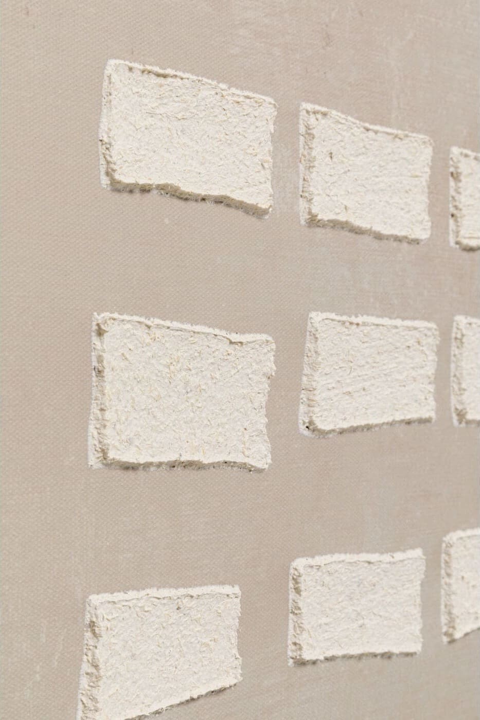 Schilderij Canvas Art Row Beige 100x100cm Kare Design Schilderij 57800