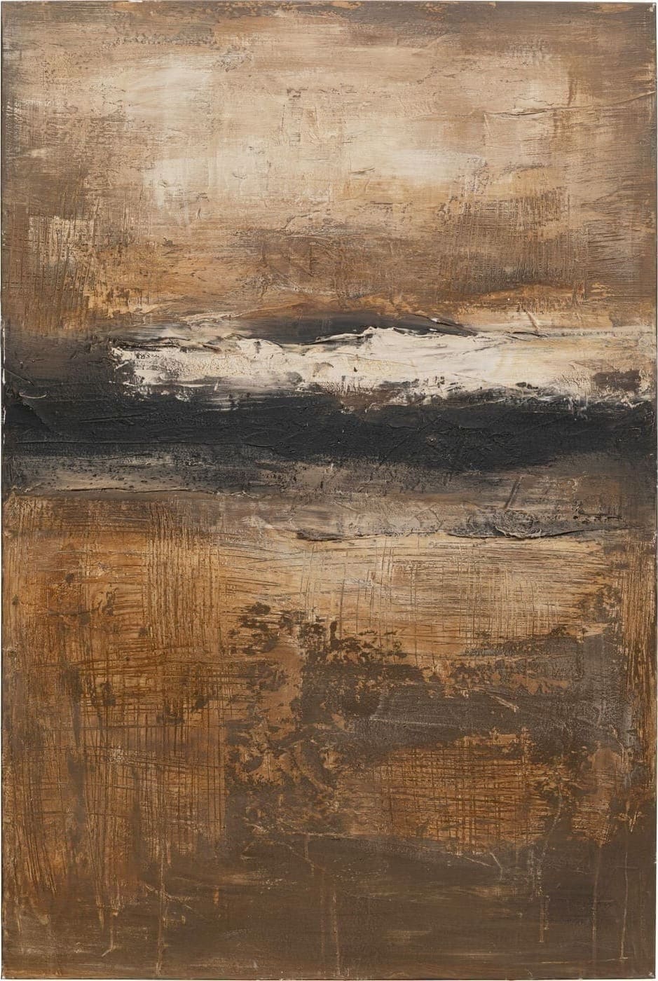 Schilderij Canvas Dusty Horizon 80x120cm Kare Design Schilderij 57846