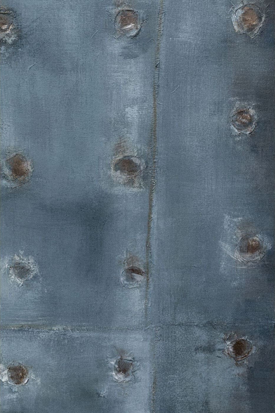 Schilderij Canvas Moody Blue 150x120cm Kare Design Schilderij 57541