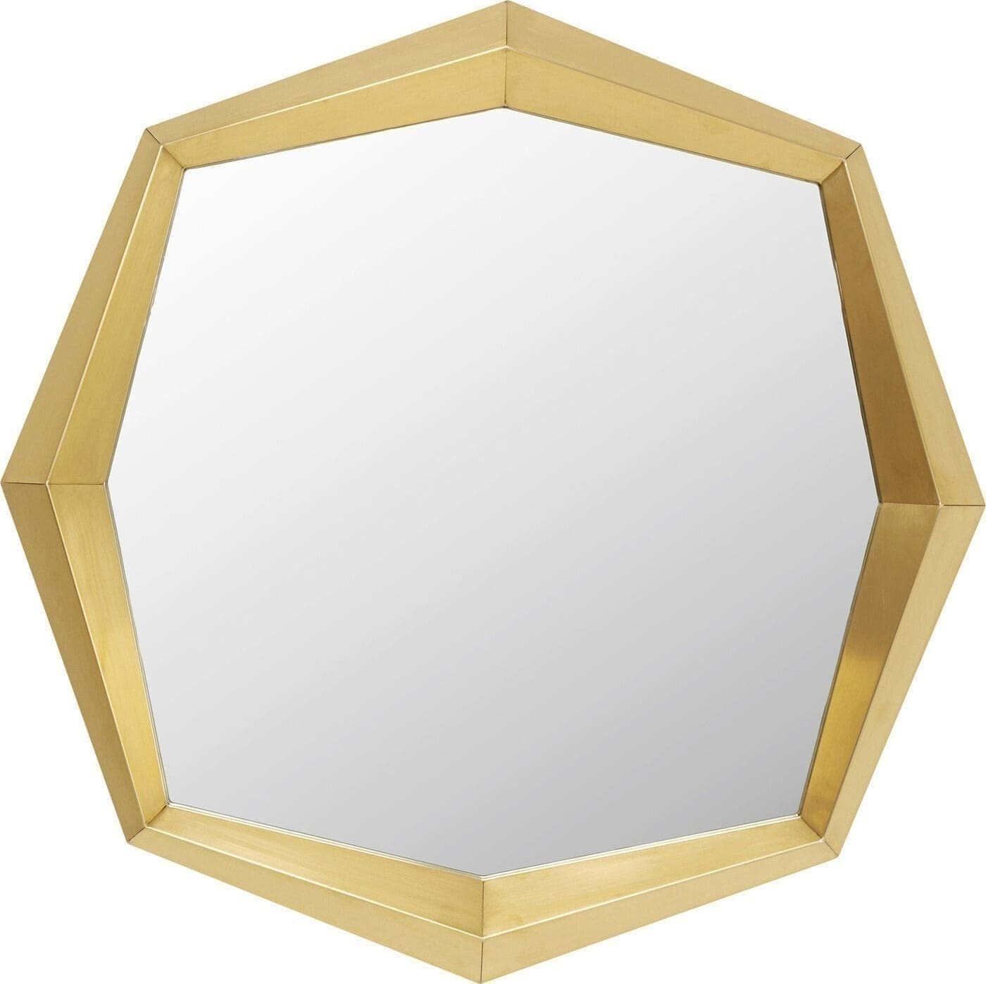 Spiegel Octagon Gold 80x80cm Kare Design Spiegel 70728