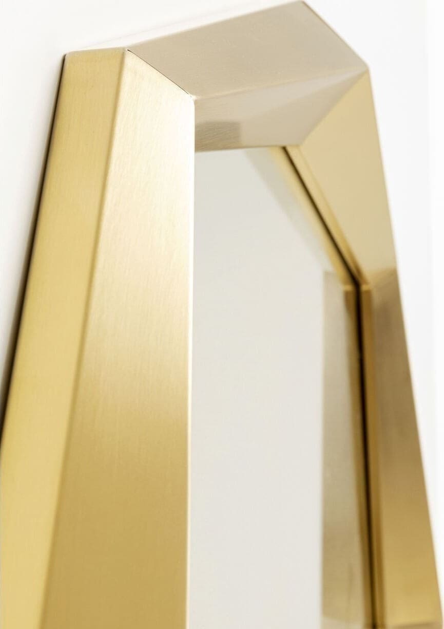 Spiegel Octagon Gold 80x80cm Kare Design Spiegel 70728
