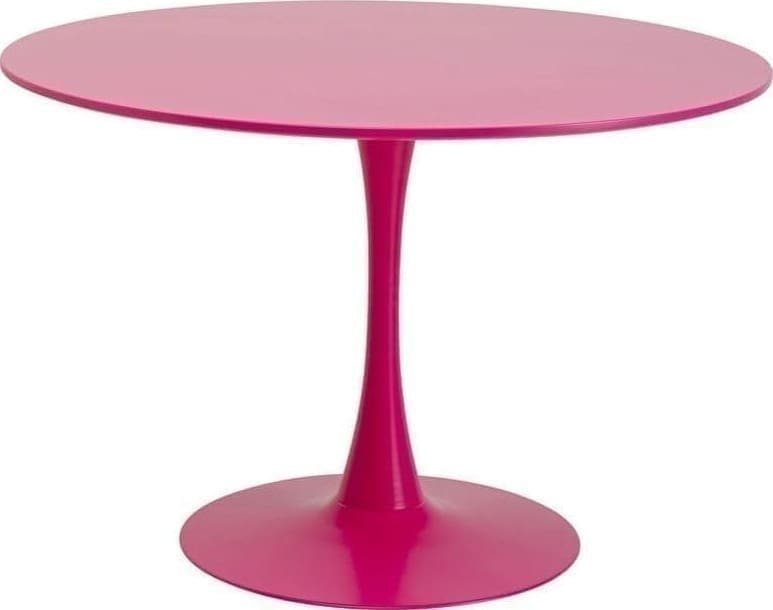 Tafel Schickeria Pink Ø110cm Kare Design Eettafel 71084