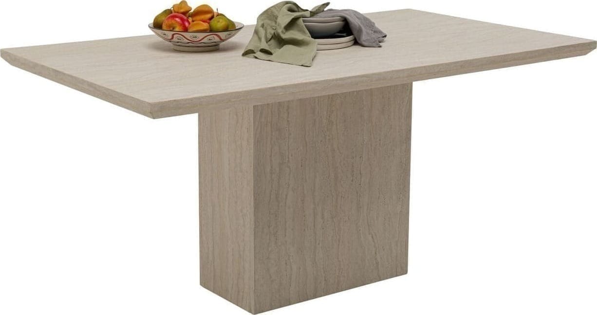 Tafel Travertino 160x90cm Kare Design Eettafel 71063