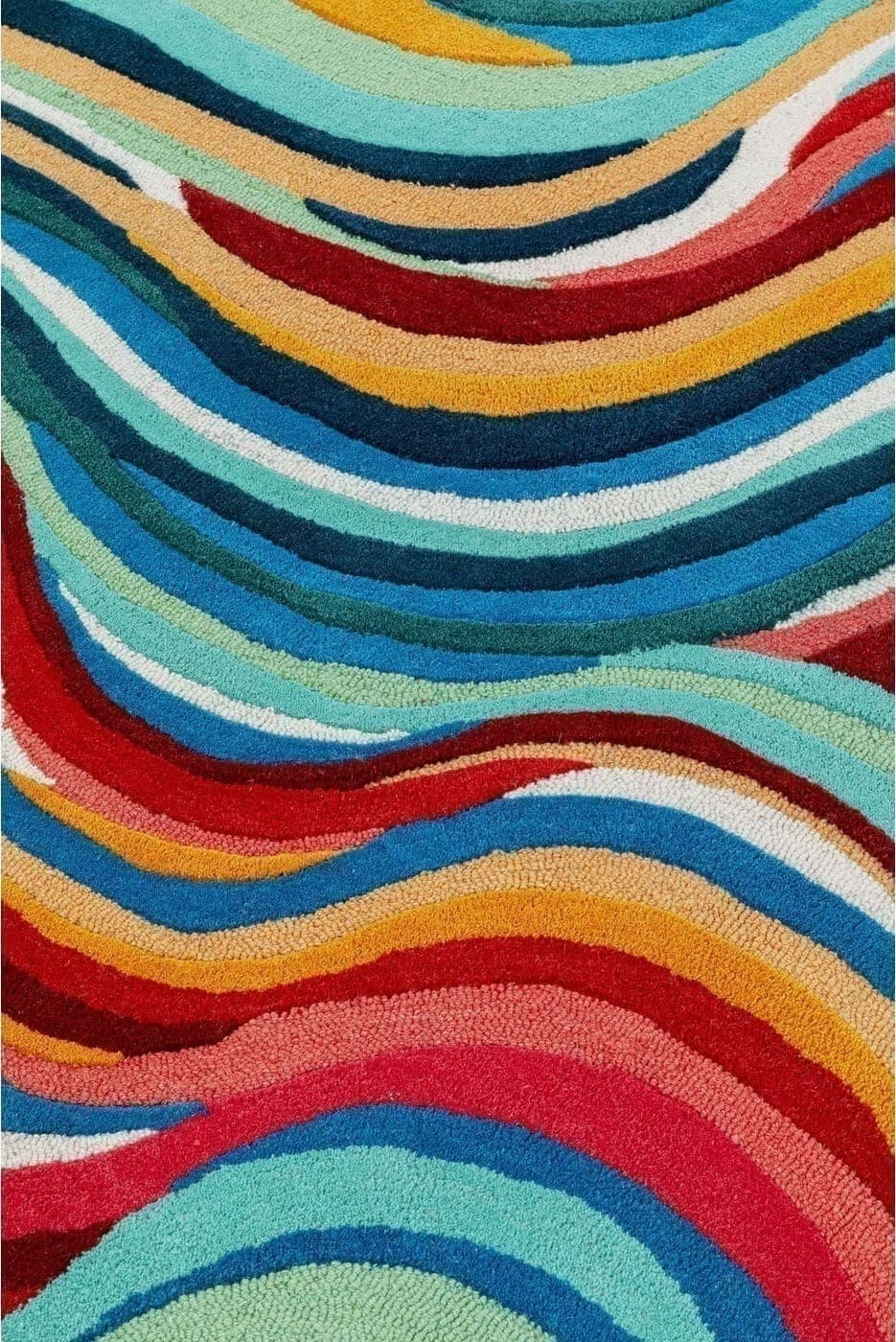 Vloerkleed New Wave Multicolor 170x240cm Kare Design Vloerkleed 57811