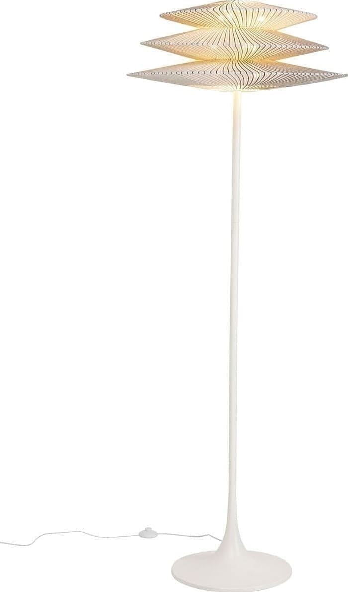 Vloerlamp Facile Tre 184cm Kare Design Vloerlamp 58101