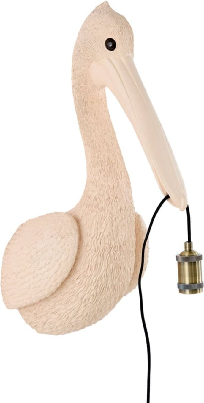Wandlamp Pelican - Licht Roze Light & Living Wandlamp 3129195